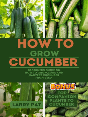 cover image of HOW TO GROW CUCUMBER